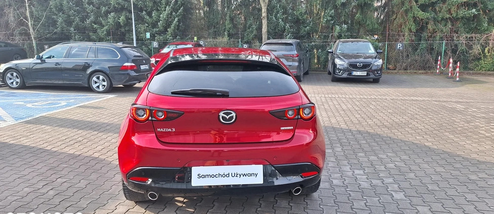 Mazda 3 cena 122800 przebieg: 11000, rok produkcji 2022 z Wojnicz małe 631